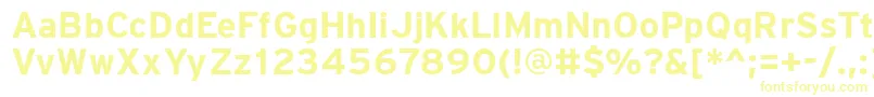 PftransitBold Font – Yellow Fonts