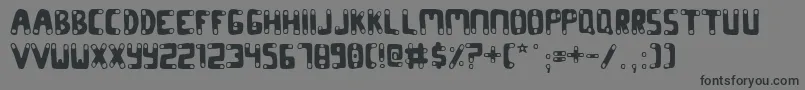 Шрифт Codon – чёрные шрифты на сером фоне
