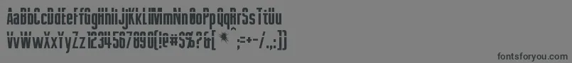 Phelps Font – Black Fonts on Gray Background