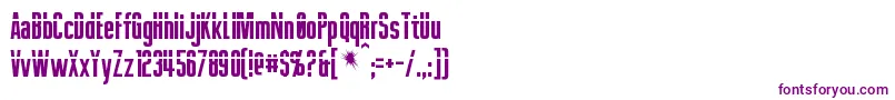 Phelps Font – Purple Fonts on White Background