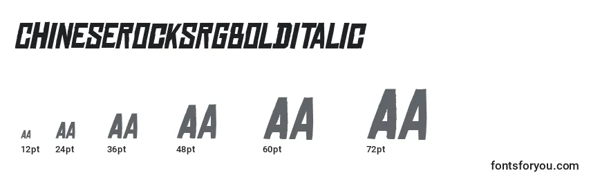 ChineserocksrgBolditalic Font Sizes