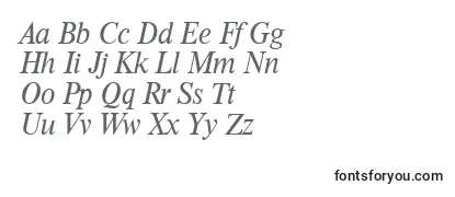 ThamesserialItalic Font