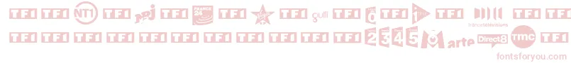 TvFrance Font – Pink Fonts