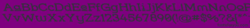 フォントStresuwr – 紫の背景に黒い文字