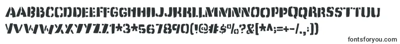 Dirtyjabdemo-fontti – Alkuperäiset fontit