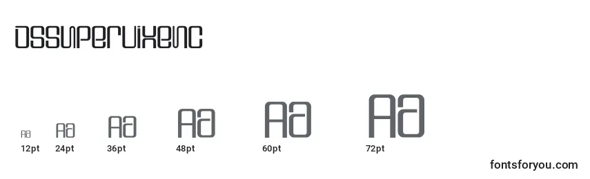 Dssupervixenc Font Sizes