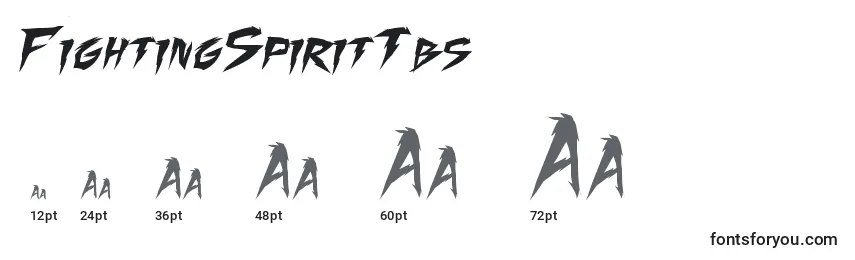 FightingSpiritTbs Font Sizes