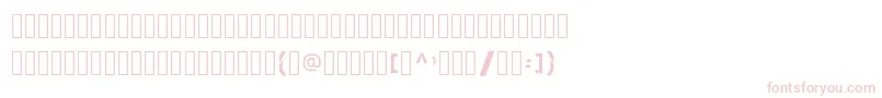 Więcej informacji o czcionce SkewedCharacters Czcionka SkewedCharacters – różowe czcionki
