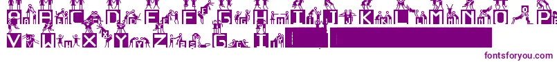 NedenOlmasn Font – Purple Fonts on White Background