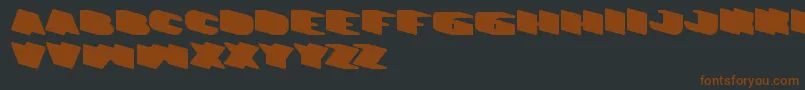Más sobre la fuente GreatestView fuente GreatestView – Fuentes Marrones Sobre Fondo Negro