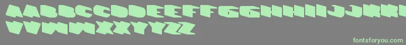 En savoir plus sur la police GreatestView Police GreatestView – polices vertes sur fond gris