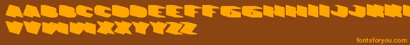 Подробнее о шрифте GreatestView Шрифт GreatestView – оранжевые шрифты на коричневом фоне