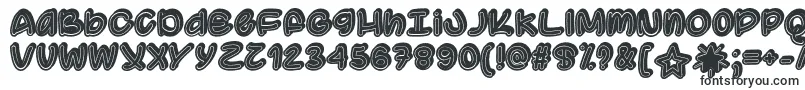 SupermassiveBlackHoleOtf-Schriftart – OTF-Schriften