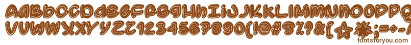 SupermassiveBlackHoleOtf Font – Brown Fonts