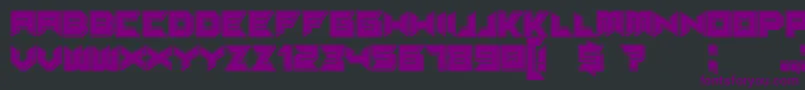 Lisätietoja Suggested3Dfilled-fontista Suggested3Dfilled-fontti – violetit fontit mustalla taustalla