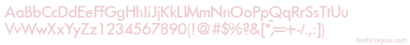 FunctiontwomediumRegular Font – Pink Fonts on White Background
