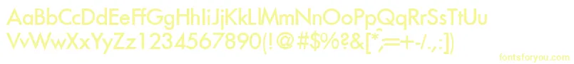 FunctiontwomediumRegular-Schriftart – Gelbe Schriften