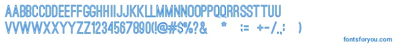 OstrichSansBold Font – Blue Fonts