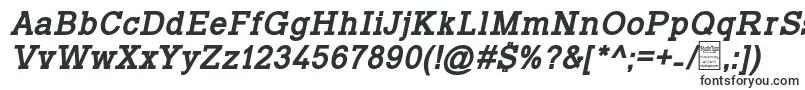 TyposlabBoldItalicDemo-fontti – Alkavat T:lla olevat fontit