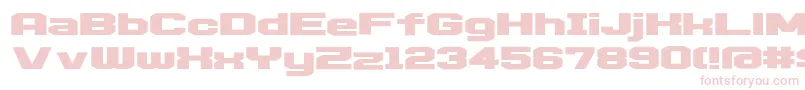 Шрифт D3 Egoistism – розовые шрифты