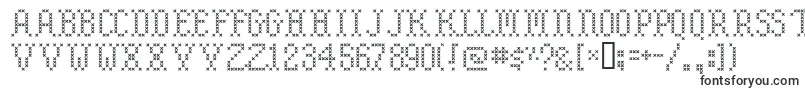 Шрифт Embroidery – шрифты для Microsoft Excel