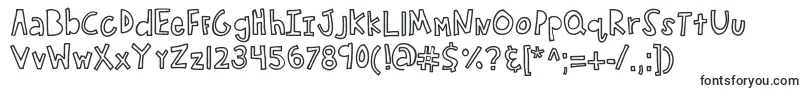 Шрифт Kblikepinkstars – неофициальные шрифты