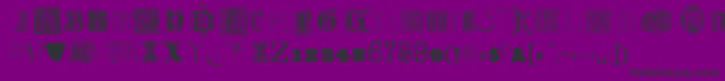 Lisätietoja KidnappedatoldtimesFree3-fontista KidnappedatoldtimesFree3-fontti – mustat fontit violetilla taustalla