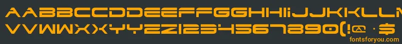 More about Dodger Font Dodger Font – Orange Fonts on Black Background