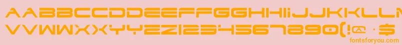 Más sobre la fuente Dodger fuente Dodger – Fuentes Naranjas Sobre Fondo Rosa