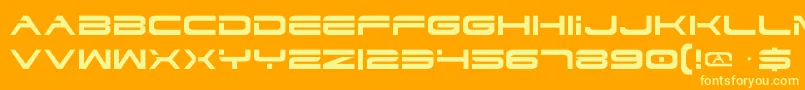 Lisätietoja Dodger-fontista Dodger-fontti – keltaiset fontit oranssilla taustalla