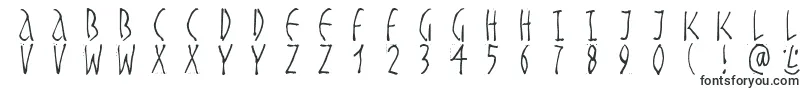 Handwrittenslim-fontti – Fontit Adobelle