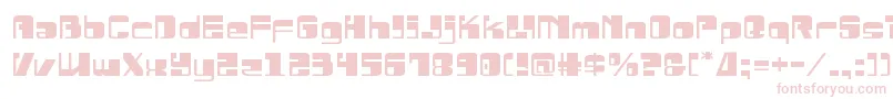 Czcionka Drosselmeyerexpand – różowe czcionki