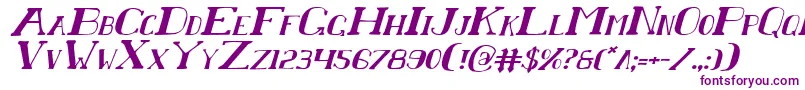 ChardinDoihleItalic-fontti – violetit fontit