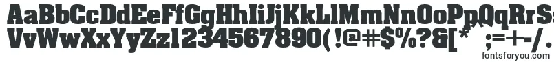 Ericabold-fontti – teollisuusfontit