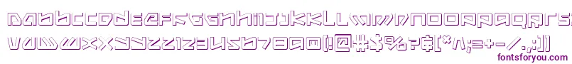 Kobold ffy-fontti – violetit fontit valkoisella taustalla