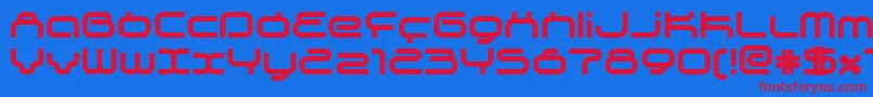 Подробнее о шрифте Supeb Шрифт Supeb – красные шрифты на синем фоне
