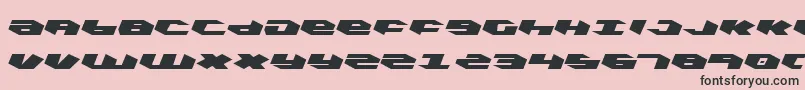 En savoir plus sur la police KubrickLeftalic Police KubrickLeftalic – polices noires sur fond rose