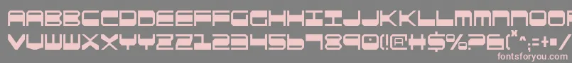 fuente QuickgearCondensed – Fuentes Rosadas Sobre Fondo Gris