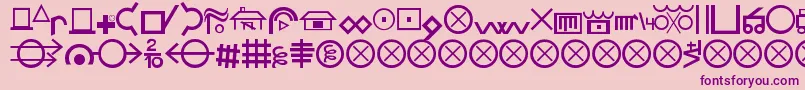 Más sobre la fuente Hobosign fuente Hobosign – Fuentes Moradas Sobre Fondo Rosa