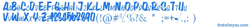 LynaKety Font – Blue Fonts
