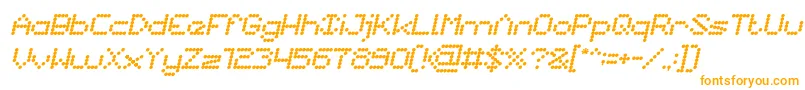 NanoItalic Font – Orange Fonts