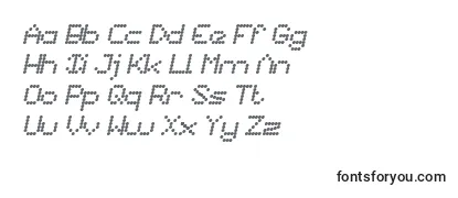 NanoItalic Font