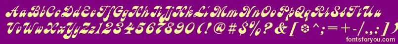 Más sobre la fuente Astra2 fuente Astra2 – Fuentes Amarillas Sobre Fondo Morado