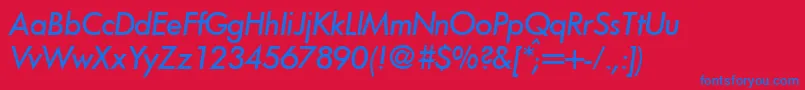 Подробнее о шрифте FunctiontwomediumRegularitalic Шрифт FunctiontwomediumRegularitalic – синие шрифты на красном фоне