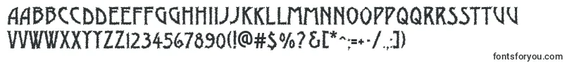 Шрифт AModernobrk – знаменитые шрифты