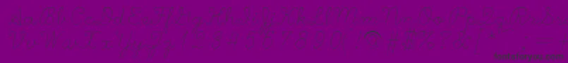 More about Scripts Font Scripts Font – Black Fonts on Purple Background