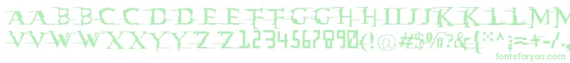 Matrixc Font – Green Fonts