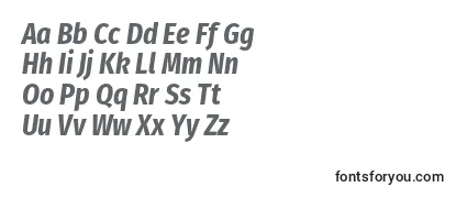 FirasanscondensedBolditalic Font