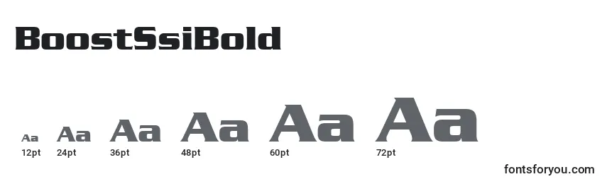 BoostSsiBold Font Sizes