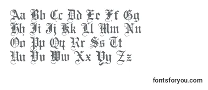 Обзор шрифта JmhSantaMaria